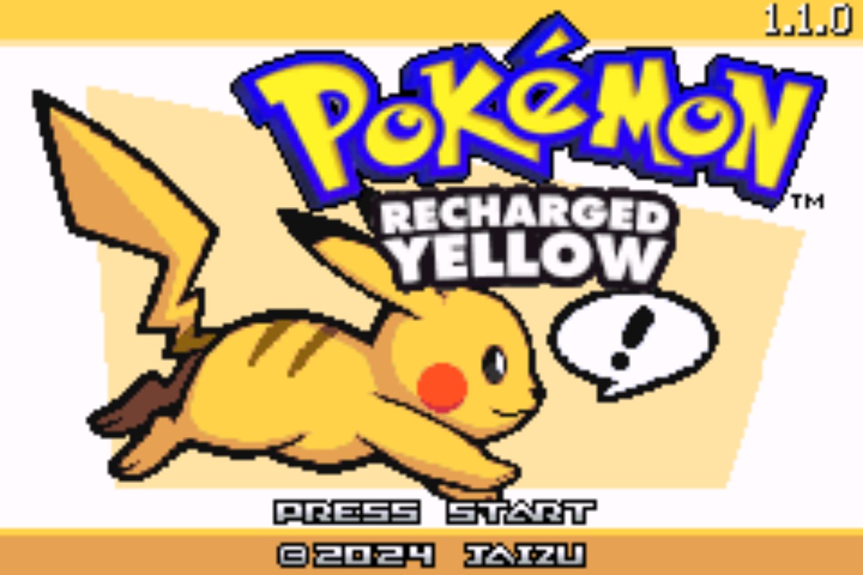 Pokemon Recharged Yellow